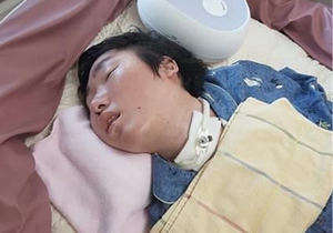 뇌병변과 싸우는 있는 미영씨 