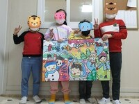너와 내가 만나 우리가 되는 시간, 협동화 만들기