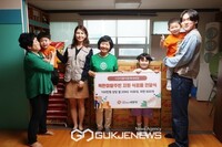 (사)더불어함께새희망, 북한이탈주민 지원 식료품 전달