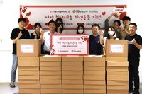 구로구시설관리공단, (사)더함께새희망 미혼모 가정 위생용품 포장 봉사활동 참여