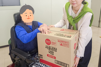 [엔젤앤스타 in 팬앤스타] 장애 어르신의 식탁에 영양 가득 곰탕을 더했어요.