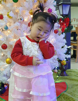 생활이 바빠 아이를 신경쓰지 못했습니다