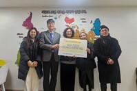 (사)더함께새희망, 전주사랑모아봉사단과 희귀질환 아동에 500만원 의료비 지원